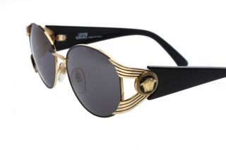 Gianni Versace S64 Sunglasses,  iconic medusa vintage oversized sunglaglasses 4