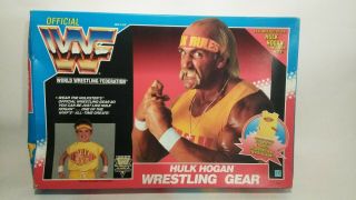 Official Wwf Vintage Hulk Hogan Wrestling Gear Never Opened Legendary Wwe