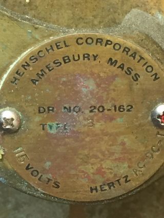 Ship Telegraph Authentic By Chas J Henschel & Co Inc,  Amesbury Mass.
