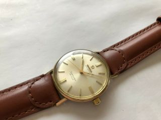 VINTAGE 1960 ' S OMEGA SEAMASTER DE VILLE 34 mm AUTOMATIC MEN ' S WATCH SWISS 3