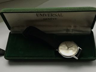Immaculate Vintage Universal Geneve Cal.  1200 Wrist Watch