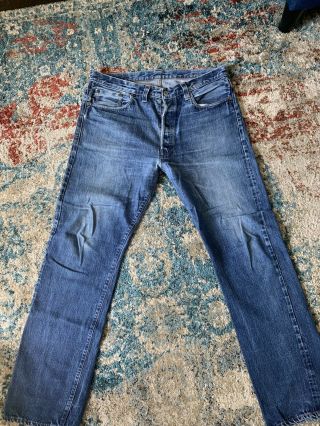 Vintage Big E Levis Jeans Redline 34 X 31