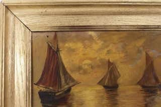 Claude Monet Signed Antique,  Oil Painting on Canvas 6