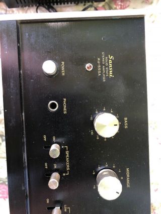 Vintage Sansui AU - 555A Integrated Amplifier 2