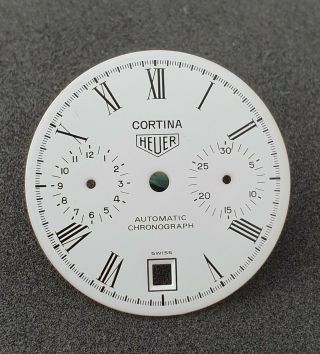 Vintage Heuer Cortina 110.  233 R Dial Cal 12 Chronograph