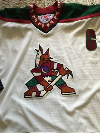 RARE Vintage Keith Tkachuk Phoenix Coyotes Starter NHL Hockey Jersey XXLarge XXL 2