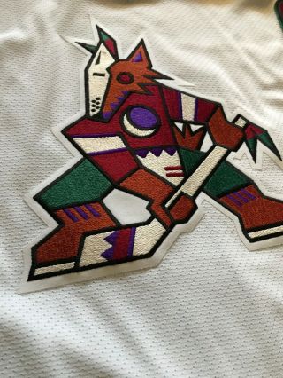 RARE Vintage Keith Tkachuk Phoenix Coyotes Starter NHL Hockey Jersey XXLarge XXL 4