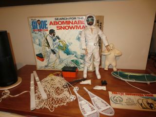 Vintage GI Joe Adventure Team Search for the Abominable Snowman w/ Figure and Bo 2