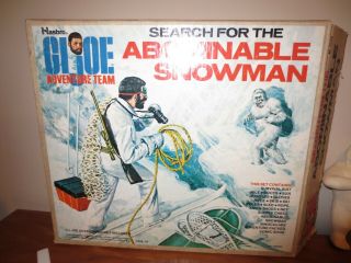 Vintage GI Joe Adventure Team Search for the Abominable Snowman w/ Figure and Bo 7