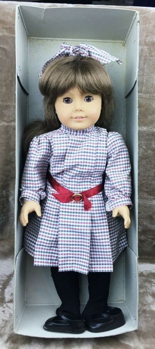 Vintage 1986 Pleasant Co American Girl Retired White Body Samantha Doll W/box