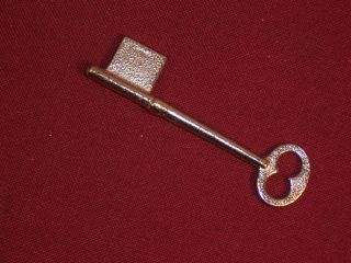 Skeleton Bit Key Vintage / Antique Lock Key Mortise Lock Doors Uncut Ab212