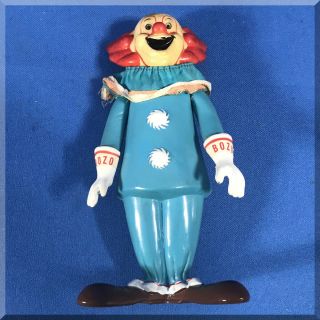 1974 Larry Harmon Bozo The Clown Vinyl Character Toy World`s Most Famous Clown