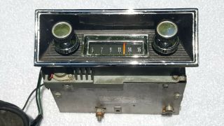 1967 Ford Truck F100 AM Radio,  Speaker 1 Year Only Vintage 5