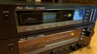 Vintage Fisher FM - 600 Synthesizer Tuner And CA - 800 Integrated Stereo Amplifier. 6