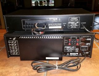 Vintage Fisher FM - 600 Synthesizer Tuner And CA - 800 Integrated Stereo Amplifier. 8