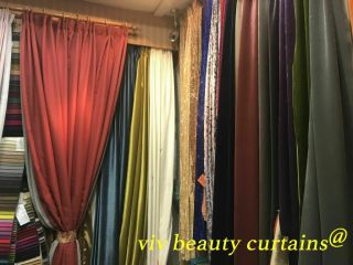 Theater/stage Red Vintage Classic Velvet Curtain Drape 12ft H Sound Proof