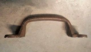 Set of 4 Rustic Handles for Barn Door or Gate Pull,  antique looking cast iron 2