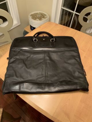 ☀️ Ultra Rare Vtg Mulholland Brothers Garment Bag S7 Saleen