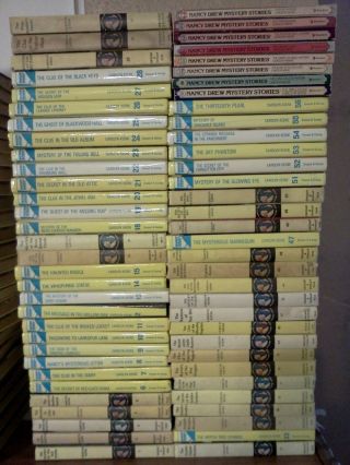 Vintage Nancy Drew Mystery Books Complete Set 1 - 64