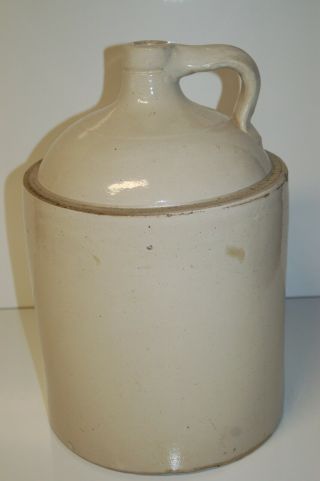 Primitive 5 Red Wing Stoneware Pottery Jug 17 1/2 