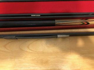 Vintage Professional 2 PIECE POOL CUE STICK with EXTRA TIP 18 oz 3