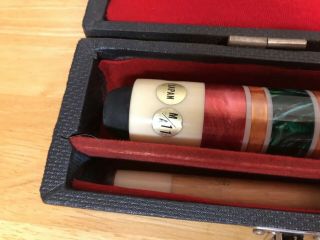 Vintage Professional 2 PIECE POOL CUE STICK with EXTRA TIP 18 oz 5