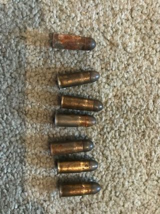 5 Mattel Fanner 50 or Winchester Bullets 2