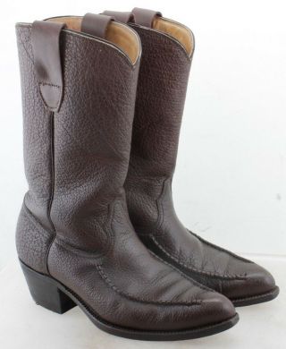 Duc - Long Cowboy Boots Water Buffalo Leather Made In Saigon,  So.  Vietnam Vintage