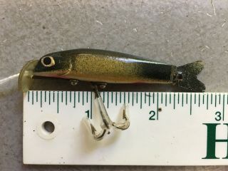 Vintage RARE Haas Liv - Minno Jointed Lure - Smaller 2.  75 