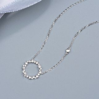 100 Natural Diamond 14k White Yellow Rose Gold Custom Necklace Pendant Np83