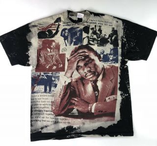 Vintage Rare Rev.  Dr.  Martin Luther King Jr Mosquitohead T Shirt Size Xl