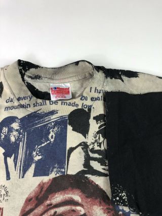 Vintage Rare Rev.  Dr.  Martin Luther King Jr Mosquitohead T Shirt Size XL 6