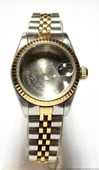 Rolex 69173 Ladies Two Tone 18k Gold SS Case and Bracelet Project Watch w Papers 2
