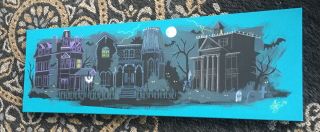 EL GATO GOMEZ PAINTING VINTAGE HALLOWEEN HAUNTED MANSION ADDAMS FAMILY MUNSTERS 3