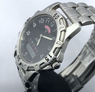 CERTINA - ATTACK - vintage watch digital/analogic cal.  958.  333 - MULTIFUNCTION 3