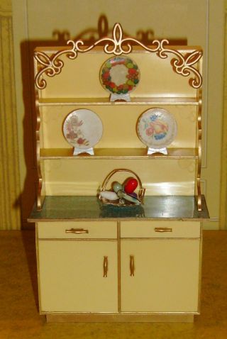 IDEAL Petite Princess (Patti) Dollhouse Kitchen Appliance Roombox_complete. 7