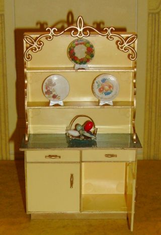 IDEAL Petite Princess (Patti) Dollhouse Kitchen Appliance Roombox_complete. 8