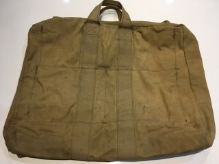 Named WWII US Army Air Corps Force AVIATORS KIT BAG AN 6505 - 1 USAAF PARACHUTE 4