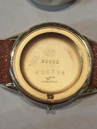 Girard Perregaux Gyromatic Vintage 10k Yellow Gold Filled Automatic watch 9