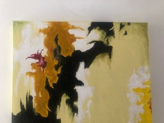 CLYFFORD STILL OIL PAINTING ON CANVAS SIGNED RARE 21 X 26 2