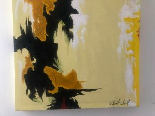 CLYFFORD STILL OIL PAINTING ON CANVAS SIGNED RARE 21 X 26 4