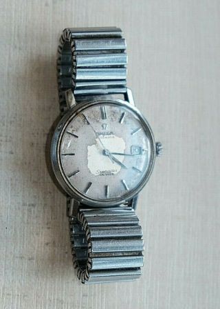 A Vintage Omega Seamaster De Ville Automatic Mens Wrist Watch 2