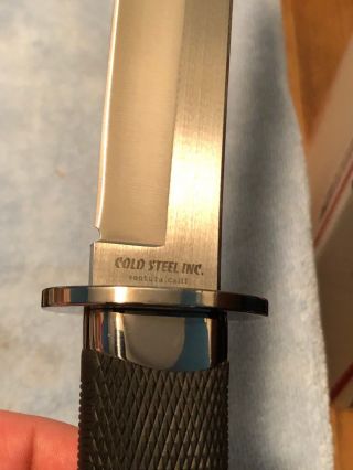 Cold Steel Vintage Tanto Blade Knife with Sheath 9 Inch Japan 2