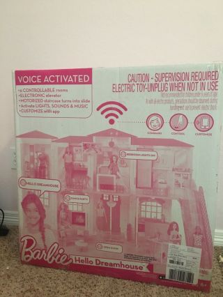 Barbie DPX21 Hello Dreamhouse With WiFi Voice Activated 2