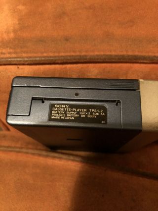 Vintage Sony Walkman Tps - l2 5