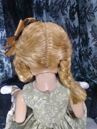 Vintage 1950s 17 Inch Madame Alexander Maggie Polly Pigtails Doll 5