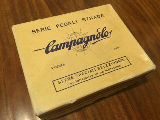 Vintage NOS NIB Campagnolo Nuovo Record steel pedals 7