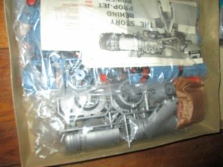 Vintage Revell Allison Prop - Jet Engine Model 501 - D13 3