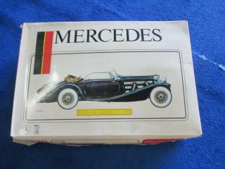 Vintage Rare 1/8 Pocher 1935 Mercedes Benz 500k - Ak Cabriolet Kit,  Box Opened