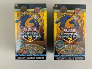 Yu - Gi - Oh Mystery Power Box Set Of 2 Ancient Legacy Edition